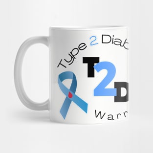 Diabetes Awareness in November Wear Blue Support Diabetes Mug